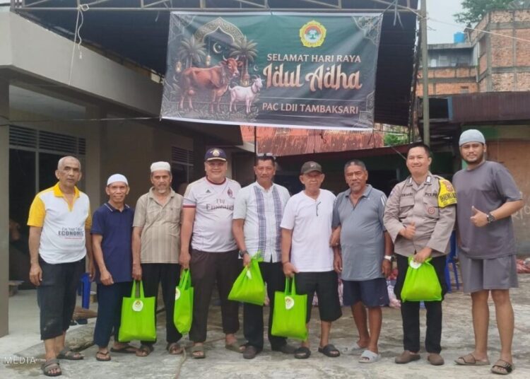 PAC LDII Tambaksari Sembelih 6 Hewan Kurban pada Iduladha 1447 H