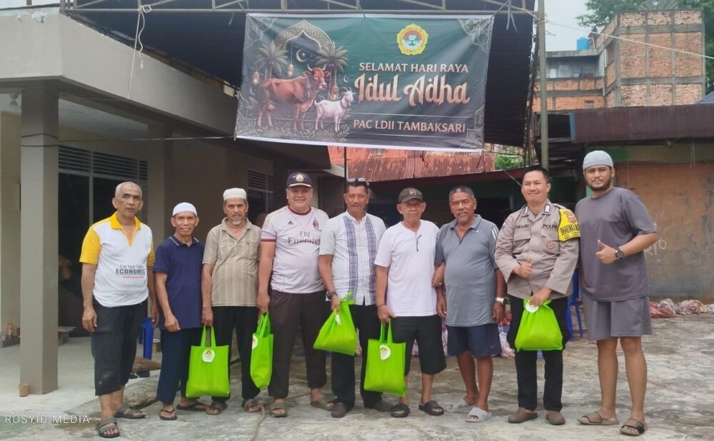 PAC LDII Tambaksari Sembelih 6 Hewan Kurban pada Iduladha 1447 H