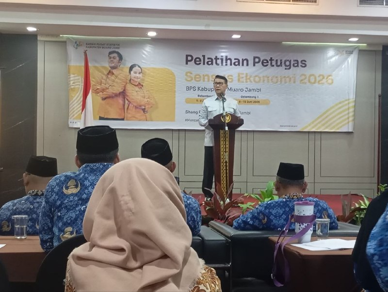 Petugas Sensus Ekonomi 2026 Dilatih di Hotel Shang Ratu, Warga LDII Muaro Jambi Siap Dukung Pendataan