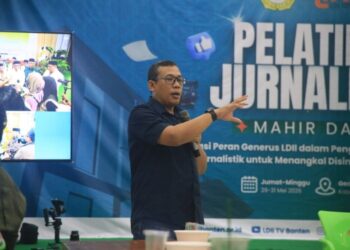 Hari Kedua Pelatihan Jurnalistik LDII Banten, Peserta Dibekali Strategi Pengelolaan Media