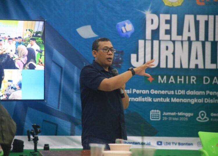 Hari Kedua Pelatihan Jurnalistik LDII Banten, Peserta Dibekali Strategi Pengelolaan Media