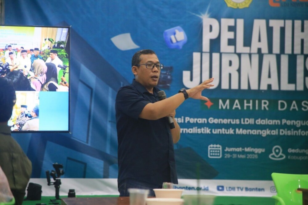 Hari Kedua Pelatihan Jurnalistik LDII Banten, Peserta Dibekali Strategi Pengelolaan Media