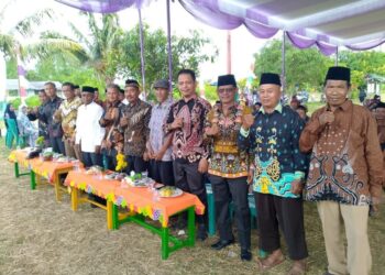 Ketua PC LDII Rawajitu Timur Hadiri Pelepasan Siswa RA dan MI Bahrul Ulum At-Taqwa