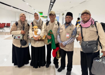 Warga LDII Manokwari Bertugas Dampingi Jamaah Haji Kloter 25