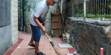 Giatkan Kebersihan Lingkungan, LDII Jakarta Pusat Ajak Warganya Bersihkan Masjid dan Pilah Sampah