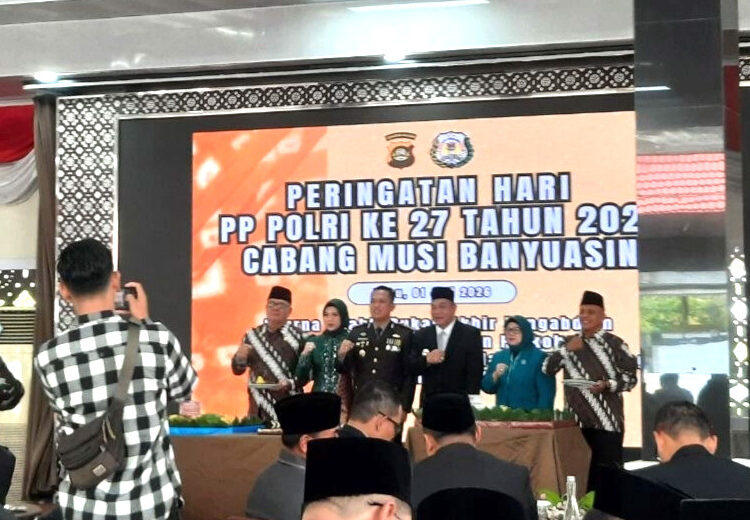 LDII Musi Banyuasin Hadiri Tasyakuran Hari Bhayangkara ke-80