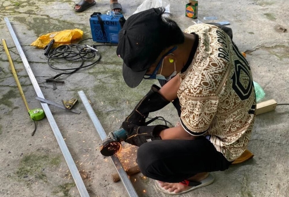 Bekali Pemuda Skill Produktif, LDII Mimika Gelar Pelatihan Pengelasan