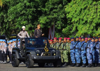 LDII Sulsel Hadiri Upacara Hari Bhayangkara ke-80, Perkuat Sinergi Jaga Kamtibmas
