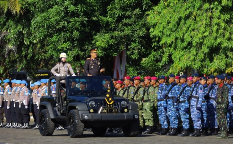 LDII Sulsel Hadiri Upacara Hari Bhayangkara ke-80, Perkuat Sinergi Jaga Kamtibmas