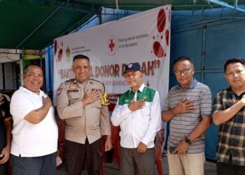 Gandeng PMI, LDII Pekanbaru Gelar Donor Darah di Senapelan