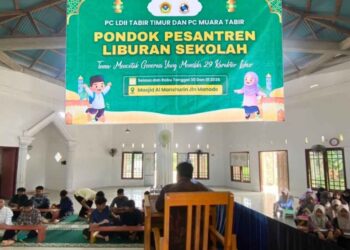 LDII Tabir Timur dan Muara Tabir Helat Pengajian Fokus Bahas 29 Karakter Luhur