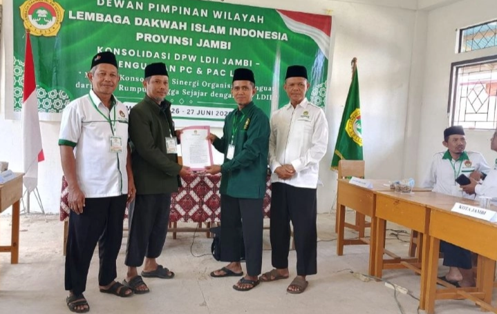 DPD LDII Merangin Ikuti Konsolidasi Organisasi Tingkat Provinsi