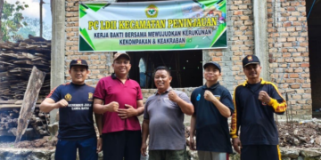 LDII Peninjauan Gelar Kerja Bakti di Masjid Negeri Agung