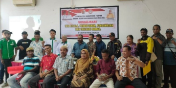 LDII Fakfak Ikuti Sosialisasi Tata Kelola Ormas di Kesbangpol