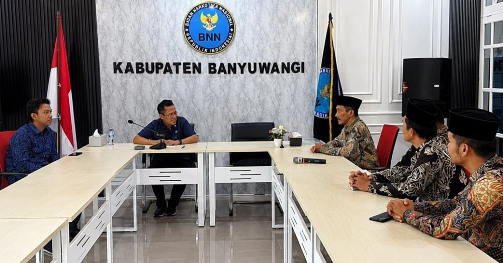 Cegah Penyalahgunaan Narkoba, LDII Banyuwangi dan BNNK Perkuat Sinergi