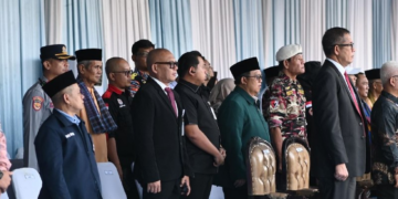 LDII Lampung Hadiri Upacara Hari Bhayangkara ke-80, Perkuat Sinergi dengan Polri