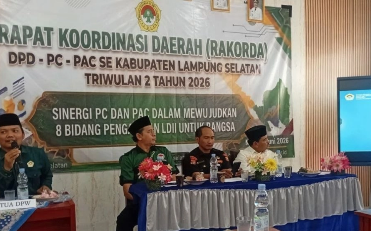 Fokus Optimalisasi PC dan PAC, LDII Lampung Selatan Gelar Rakorda