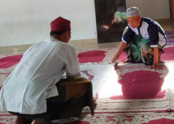 LDII Pagar Alam Ukur Arah Kiblat, Dukung Gerakan Indonesia Berkiblat