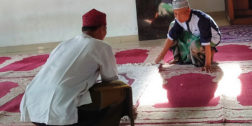 LDII Pagar Alam Ukur Arah Kiblat, Dukung Gerakan Indonesia Berkiblat