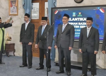 Pelantikan Pimpinan BAZNAS Kabupaten Serang, LDII Hadiri Tasyakuran dan Doa Bersama