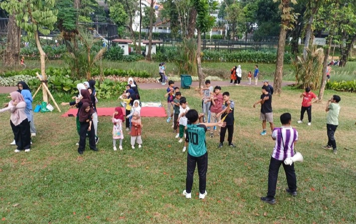 LDII Kebayoran Baru Ajak Remaja Isi Liburan dengan Olahraga Bersama