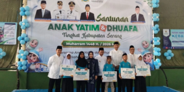 LDII Kabupaten Serang Apresiasi Pemkab dan BAZNAS Santuni 1.500 Anak Yatim dan Dhuafa