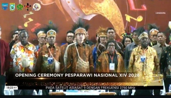 LDII Manokwari Hadiri Pembukaan Pesparawi Nasional XIV, Perkuat Persatuan Bangsa