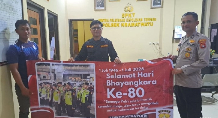 Senkom Mitra Polri Kramatwatu Silaturahim ke Polsek, Perkuat Sinergi Kamtibmas
