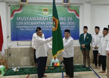 Mudjiana Terpilih Kembali Pimpin PC LDII Johar Baru Periode 2026–2031