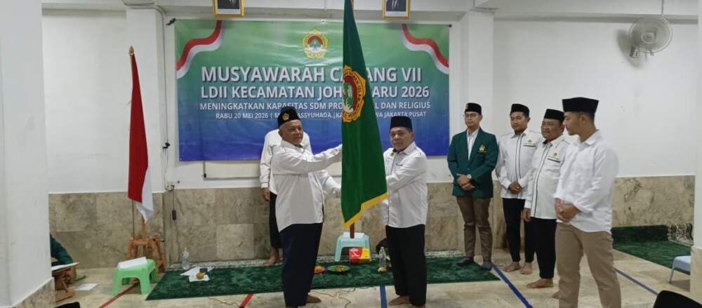 Mudjiana Terpilih Kembali Pimpin PC LDII Johar Baru Periode 2026–2031