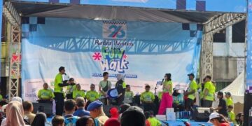HUT ke-26 Radar Banten, LDII Banten Partisipasi Ikuti Jalan Santai