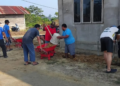 Gotong Royong Warga LDII Muaro Jambi, Wujudkan Lingkungan Asri