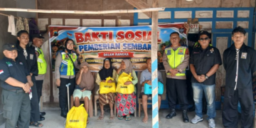 Ketua PAC LDII Kenteng Hadiri Bakti Sosial Hari Bhayangkara ke-80