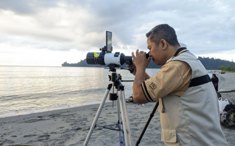 LDII Papua Barat Laksanakan Rukyatul Hilal Bulan Safar 1448 H