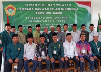 LDII Tanjab Barat Ikuti Rakor DPW LDII Jambi di Merangin