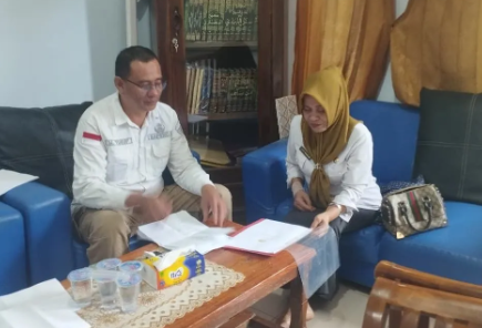 LDII Kota Baubau Terima Kunjungan Monitoring Kesbangpol