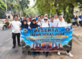 Warga LDII Petojo Utara Ikuti Jalan Sehat Milad DMI ke-54