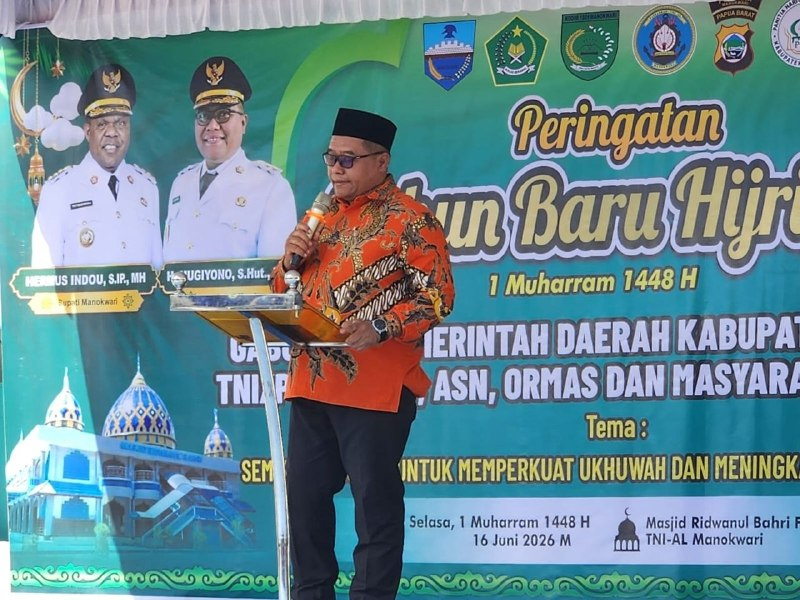 PHBI Manokwari Gelar Tabligh Akbar Sambut 1 Muharram 1448 H