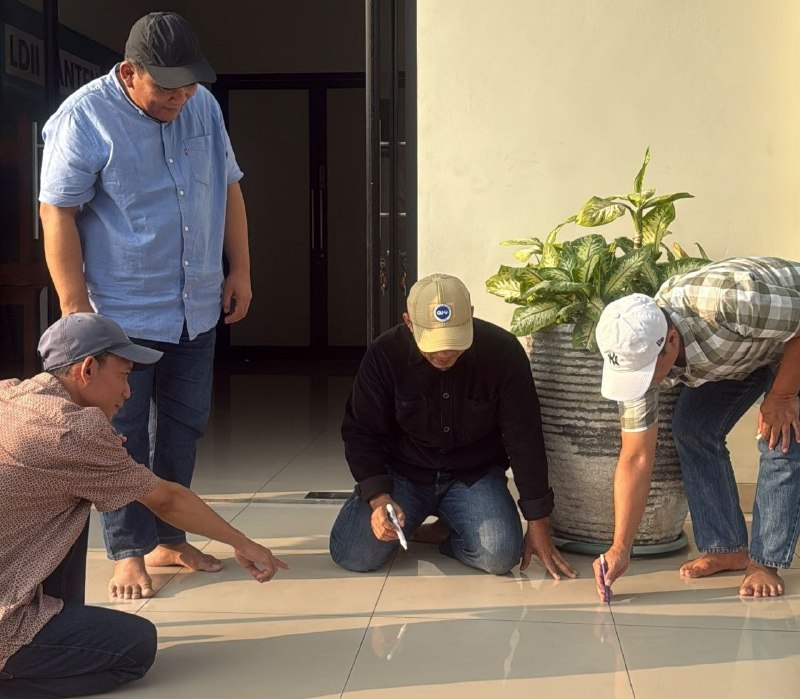 LDII Banten Ikuti Intruksi Kemenag Melalui Akurasi Arah Kiblat
