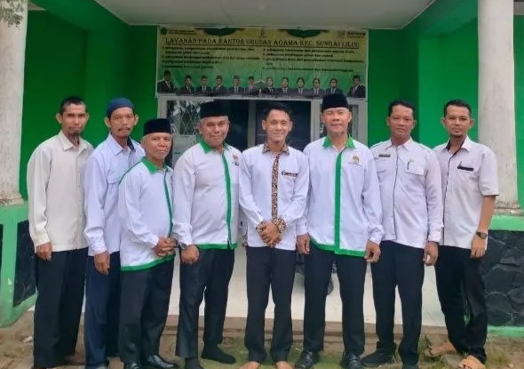 LDII Sungai Lilin Audiensi ke KUA, Perkuat Kesamaan Prinsip dalam Membina Umat