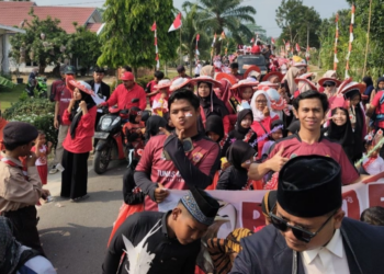 LDII Mekarsari Makmur Meriahkan Pawai Peringatan Kemerdekaan