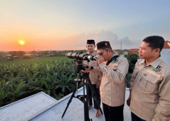 LDII Gresik Perkuat Literasi Astronomi Islam Lewat Pengamatan Hilal