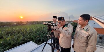 LDII Gresik Perkuat Literasi Astronomi Islam Lewat Pengamatan Hilal