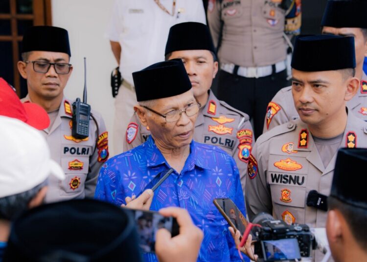 Perkuat Sinergi Ulama dan Umara, Kapolres Kediri Kota Bersilaturahim ke Ponpes Wali Barokah