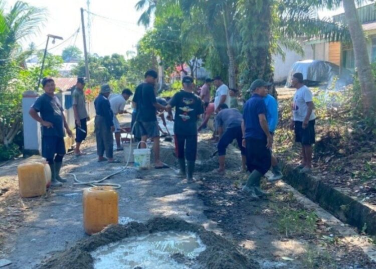 LDII Bengkulu Utara Ajak Warga Perkuat Gotong Royong melalui Kerja Bakti