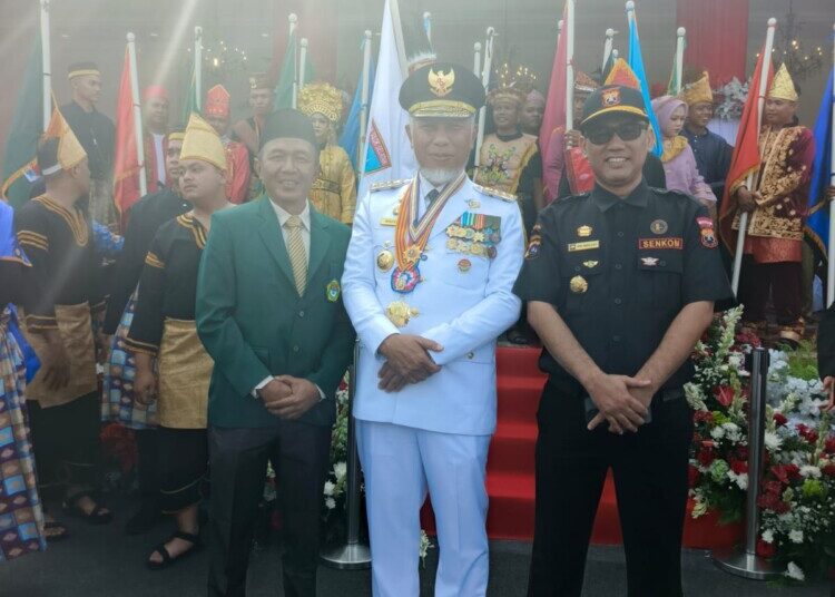 Peringati HUT RI, LDII Ikuti Upacara di Istana Gubernuran Sumbar
