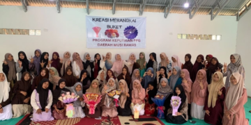 Bekali Remaja Putri Keterampilan Kreatif, LDII Musi Rawas Zona 2 Gelar Pelatihan Pembuatan Buket