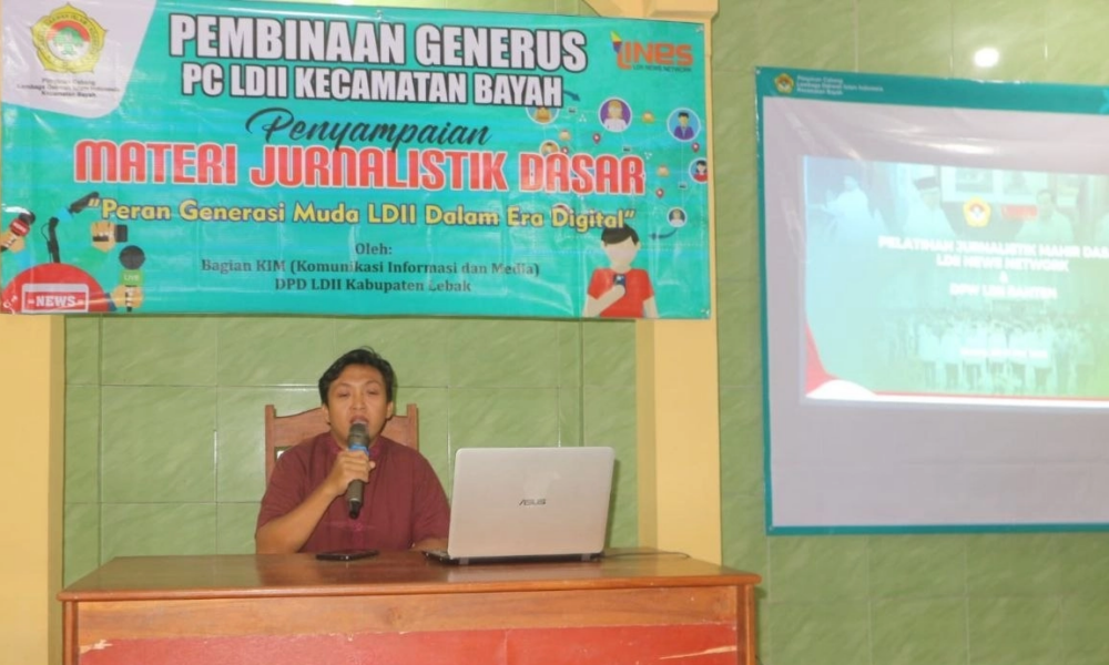 PC LDII Bayah Gelar Pembinaan Generus, Bekali Pemuda Keterampilan Jurnalistik di Era Digital