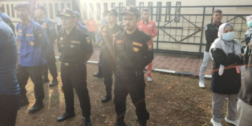 Senkom Mitra Polri Bersinergi Dengan Polres Serang Dalam Rangka Apel Kesiapsiagaan Potensi Bencana Musim Kemarau