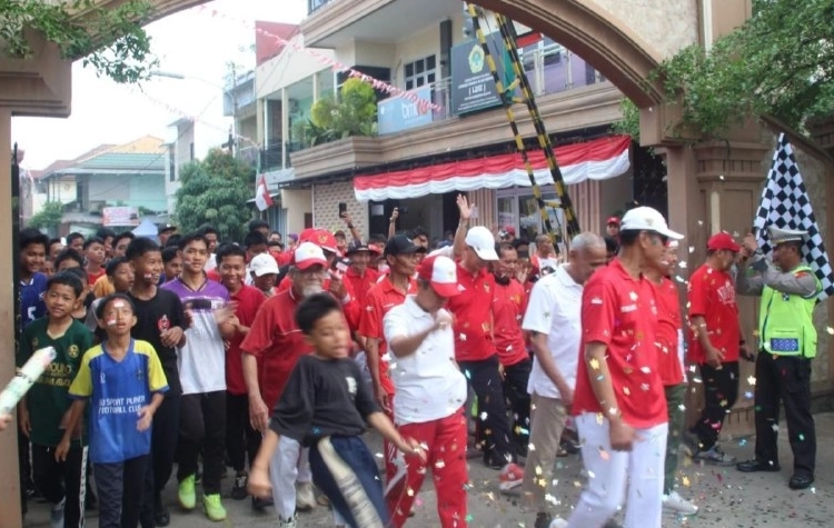 Semarakkan HUT ke-81, LDII Ilir Timur Tiga Gelar Jalan Sehat